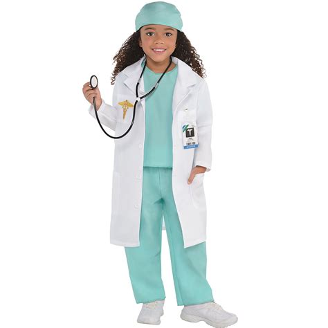 Doctor Halloween Costume for Toddler Girls, Medium, with Accessories ...