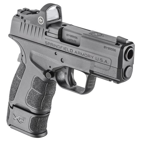 Springfield Armory XDS 9mm Pistol with Crimson Trace Red Dot, Black ...