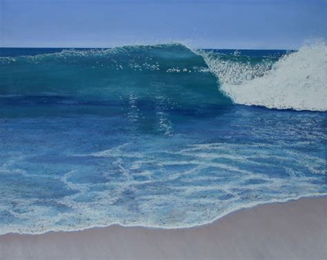 Ann Steer Gallery - Beach Paintings and Ocean Art: Wave Painting