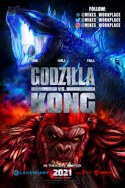 ArtStation - Godzilla vs Kong Fan Art Poster 2021