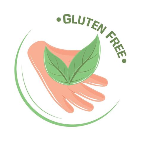 gluten free label 10825621 Vector Art at Vecteezy