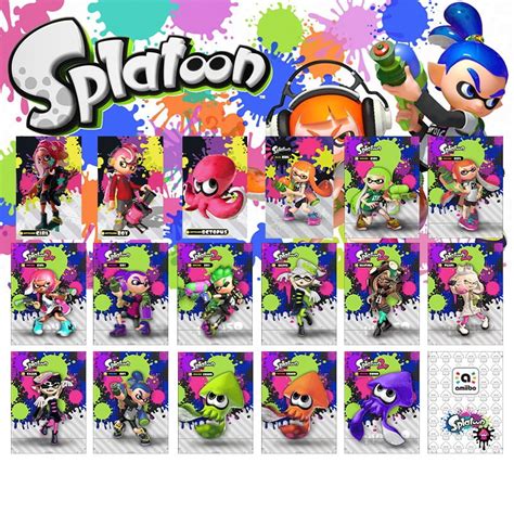 Splatoon Amiibo Callie Ayo Marie Oly Squid Sisters Nintendo Toy Figure ...