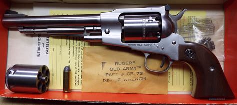 Ruger Old Army - stainless - 7 1/2"... for sale at Gunsamerica.com ...