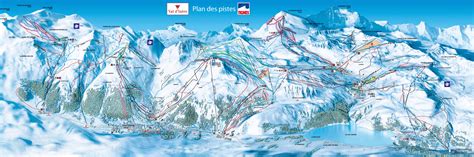 Tignes Ski & Snowboard Piste Map