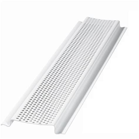 Air Vent 2.75-in x 96-in White Vinyl Vented Soffit in the Soffit ...