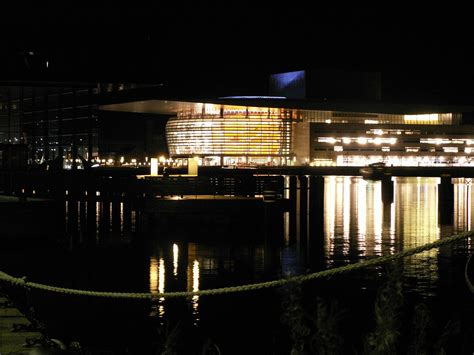 Copenhagen,opera house,night,water,free pictures - free image from ...