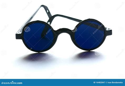 Dark Blue Eyeglasses Royalty Free Stock Photography - Image: 16482847