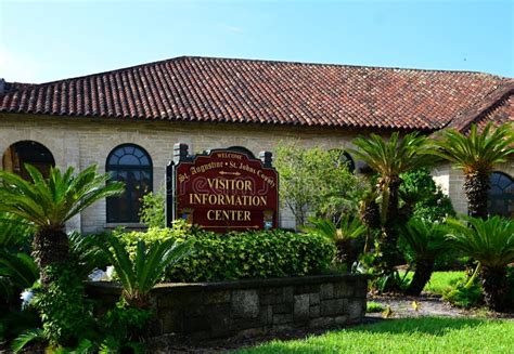 Visitor Information Center in the Old Town of St. Augustine, Florida ...