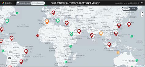 Improve Ocean Visibility With Port Congestion Maps and More | FourKites