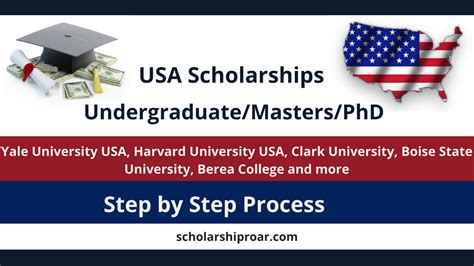 USA Scholarships 2021-2022 (For International Students)