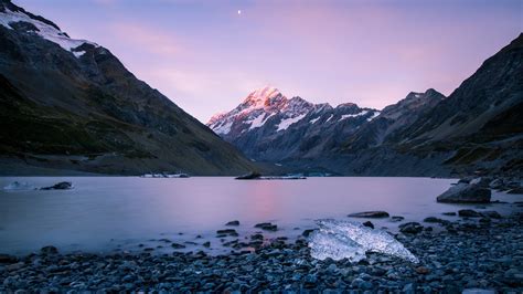 1920x1080 New Zealand Mountains Landscape Sky Ocean 5k Laptop Full HD ...