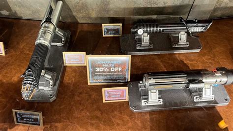 All Star Wars: Galaxy’s Edge Legacy Lightsaber Hilts 30% Off at Dok ...