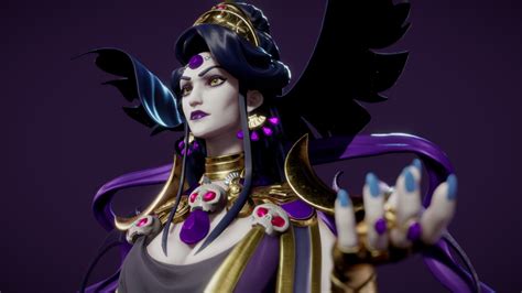 Nyx (Hades fanart) - 3D model by roumen.filipov [c4e3f30] - Sketchfab