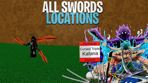 All Swords Locations in Blox Fruits - Second Sea - YouTube