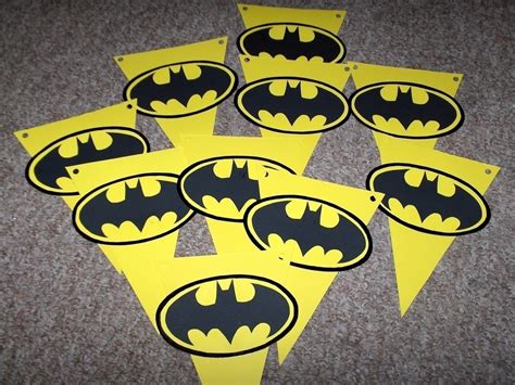 Batman Party Banner · How To Make Bunting · How To by fetisha