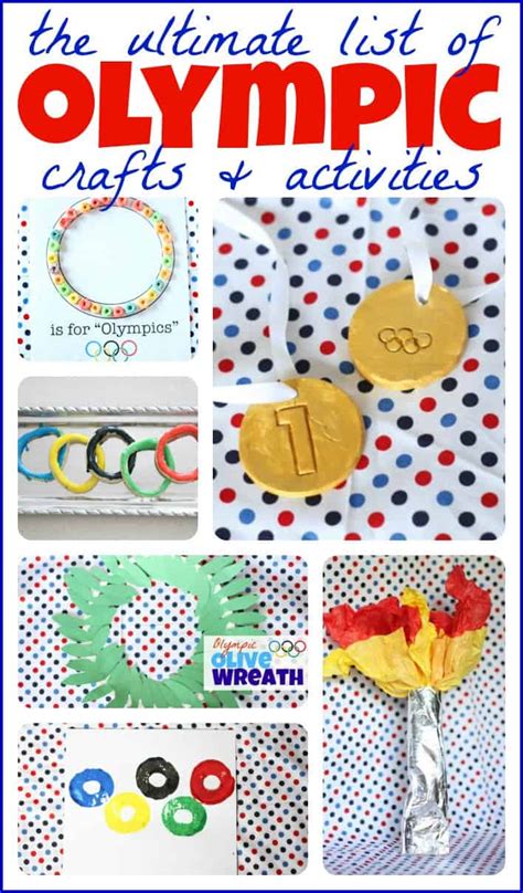 Olympic Activities and Crafts for Kids - I Can Teach My Child!