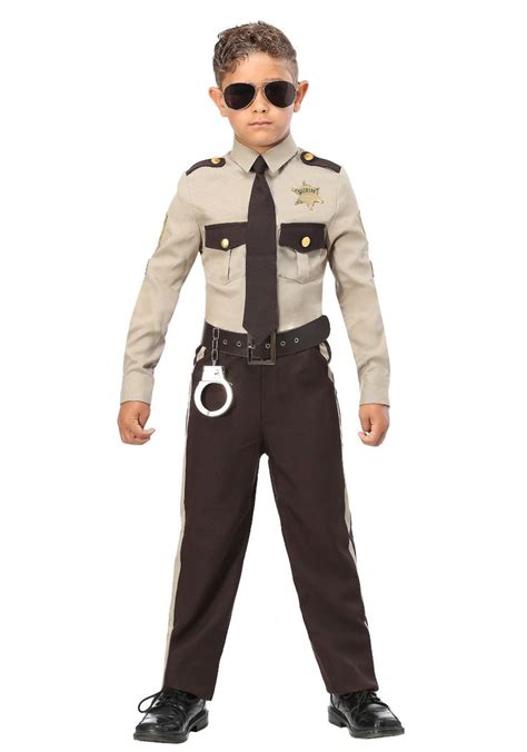 Sheriff Costume for Boys | Kids Police Officer Costume | Sheriff ...