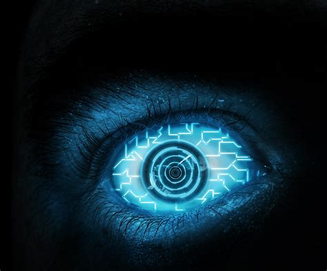 Cyborg eye, artificial, photo manipulation, eyes HD wallpaper ...