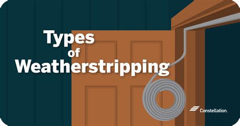 Types of Weatherstripping | Constellation