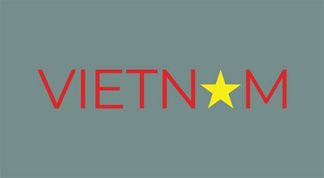 Typography Design of Vietnam 13003053 Vector Art at Vecteezy