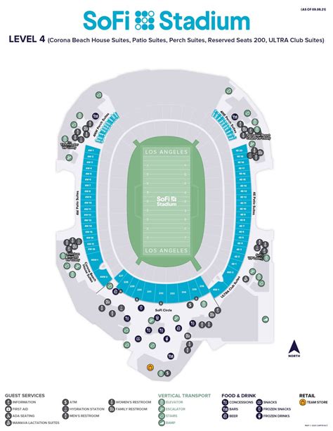 SoFi Stadium Seating Chart 2023 - SeatGraph