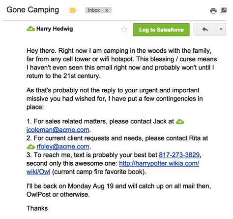 14 Out Of Office Message Examples To Copy For Yourself Right Now ...