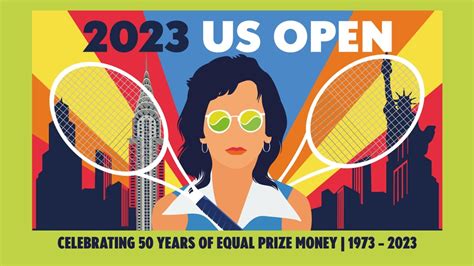 Picture perfect: 2023 US Open theme art celebrates 50 years of equal ...