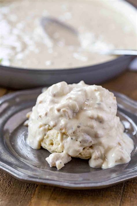 Biscuits and Gravy - Dinner, then Dessert