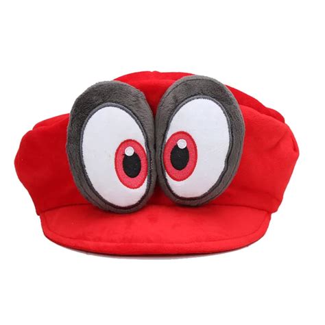 Game Super Mario Odyssey Cappy 3D Hat Adult Child Anime Cosplay Cap ...