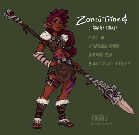 [OC] Zonai Tribe - Character Concept : r/zelda