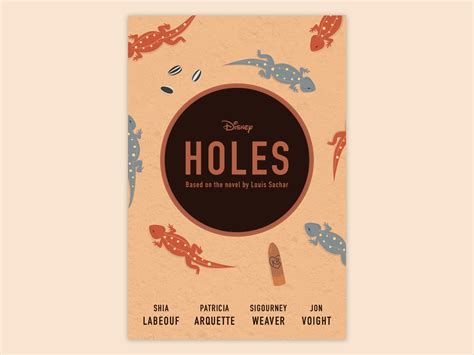 Holes Movie Poster by Monica Moore on Dribbble