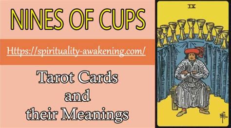 9 of Cups Tarot Card — Tarot Card Meanings — Spirituality Awakening