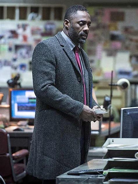 John Luther Idris Elba Luther Tv Series DCI Trench Coat - RockStar Jacket