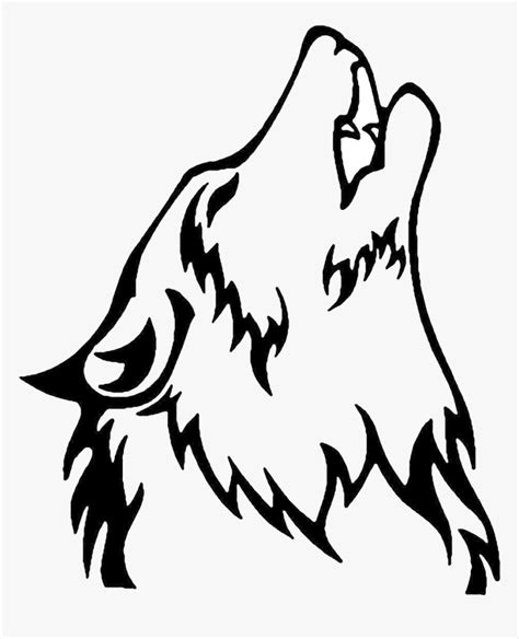 Wolf Free Howling Clipart Clip Art On Transparent Png - Easy Wolf ...