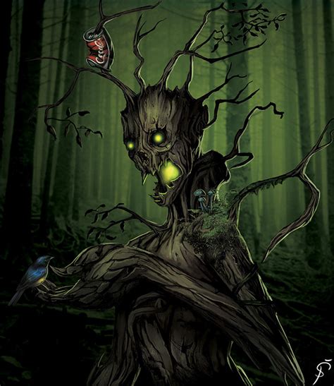 Forest monster :: Behance