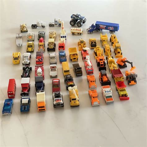 Lot of 55 Vintage Matchbox Cars Trucks 70s 80s 90s -- Antique Price ...