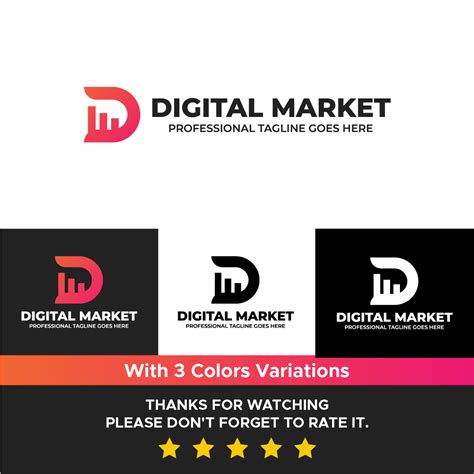 Digital Marketing Logo Template | Perfect For Digital Marketing Agency ...