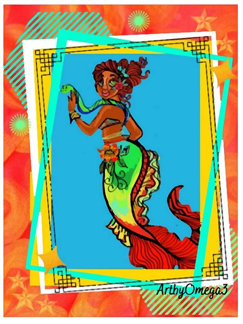 "Mami Wata mermaid " Sticker by nalimon | Redbubble