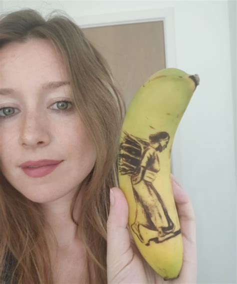 U.K. woman bruises banana peels to make stunning art | CBC Radio