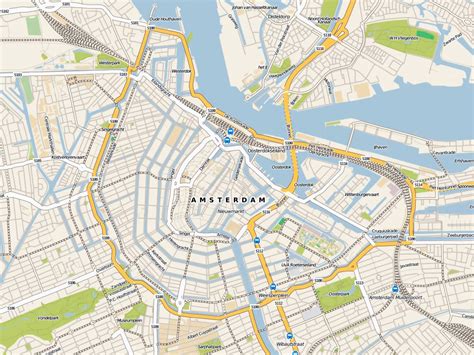 Maps of Amsterdam | Detailed map of Amsterdam in English | Maps of ...