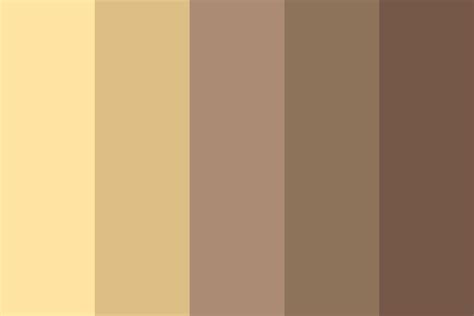 Chocolate Vanilla Cream Color Palette