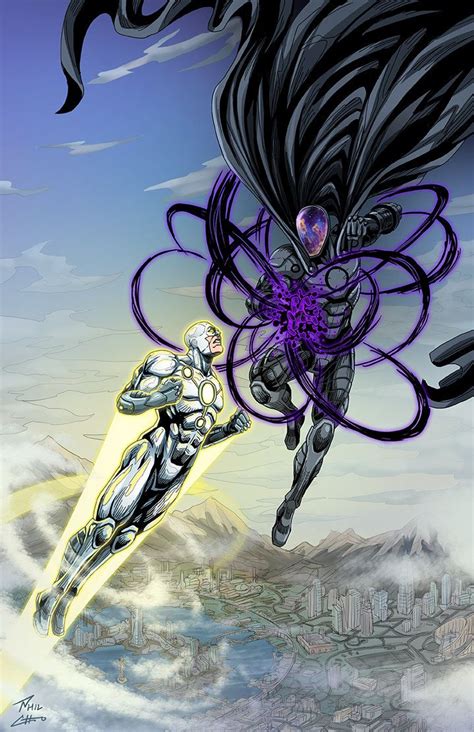 Supercollider v Dr. Oblivion by phil-cho on DeviantArt Superhero Design ...