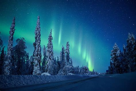 Finland Winter Northern Lights