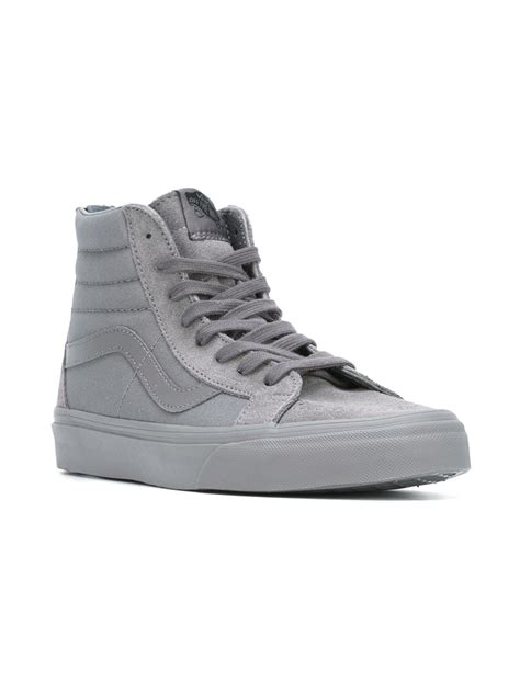 Lyst - Vans 'Monochrome Pack' High-Tops in Gray for Men