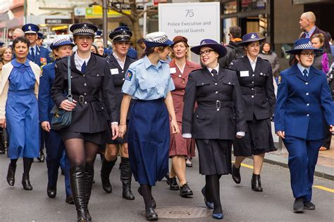 Policewomen gather at Parliament for their 75th anniversary - New ...