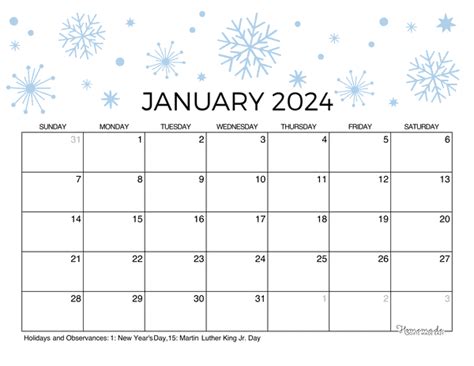 2024 January Calendar Page Images Funny - Calendar 2024 With Holidays