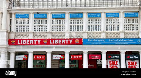 Exterior of shopping mall,Connaught place Stock Photo - Alamy