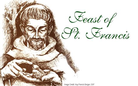 Feast of St. Francis – Oct. 4 – Sisters of Saint Francis of the Neumann ...