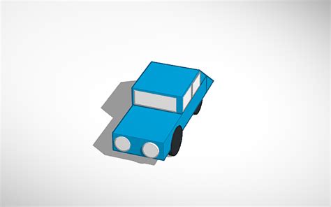 3D design 3D car Technology | Tinkercad