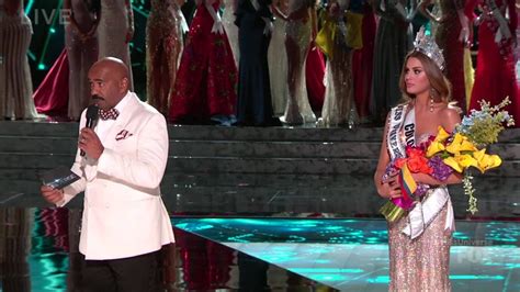 Miss Universe 2015 winner: Steve Harvey mistakenly crowns the wrong ...